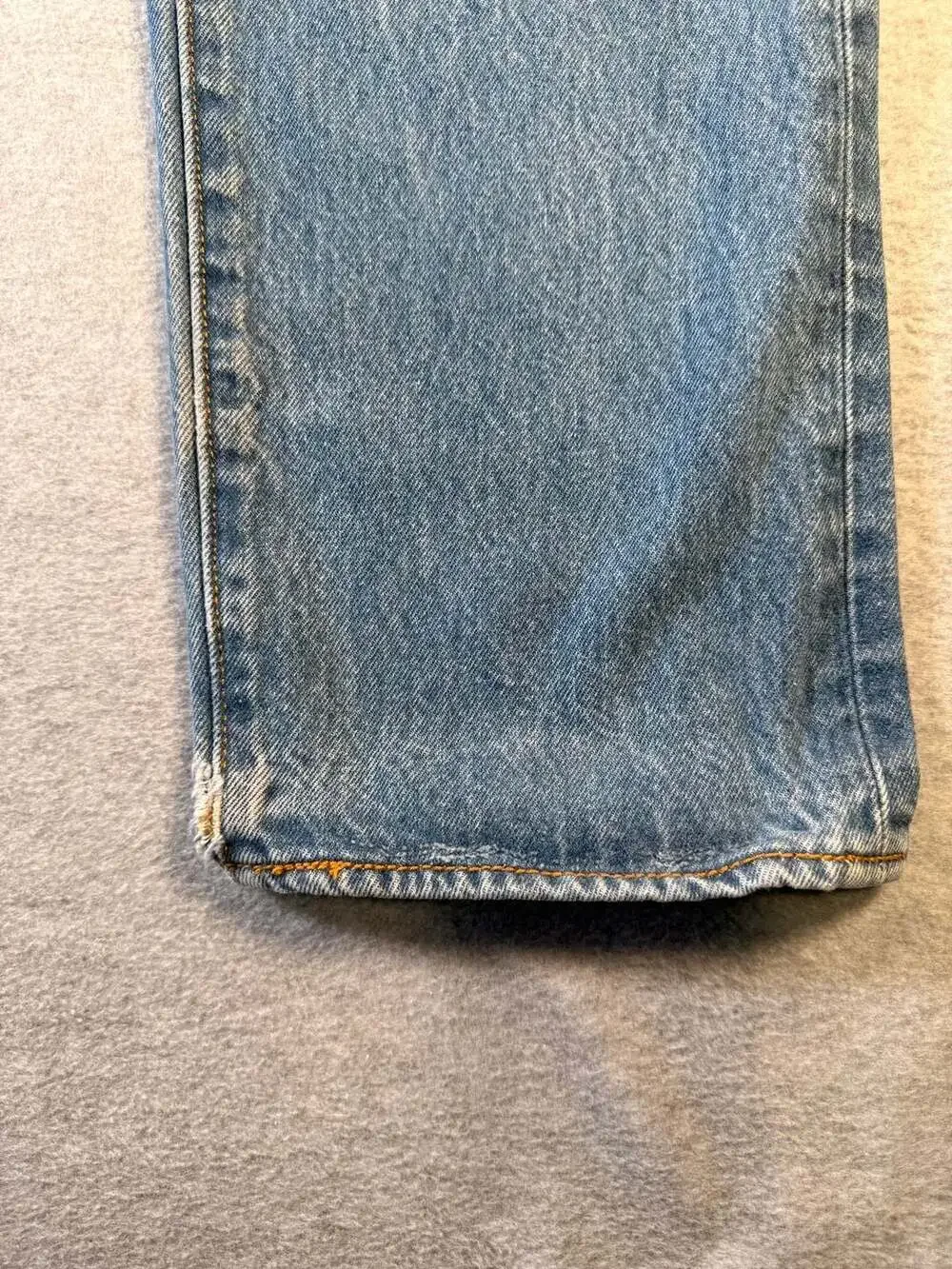 Levi's 501 Button Fly Straight Leg Jeans Light Wash
